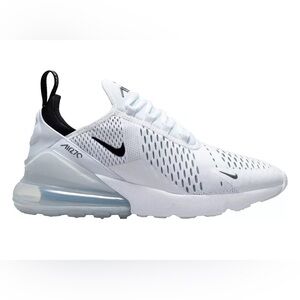 Women’s Nike Air Max 270 White Sneakers, sz 9
